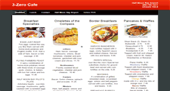 Desktop Screenshot of 3zerocafe.com